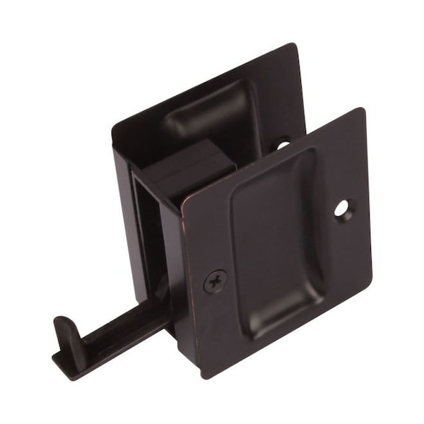 Pamex Passage Square Style Sliding Door Lock Venetian Bronze Finish PF1D30 - main